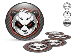 Decals on Wheels Sports Temporal Thrust Wave